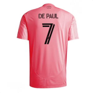 Echipament fotbal Inter Miami Rodrigo De Paul #7 Tricou Acasa 2025-26 pentru bărbați