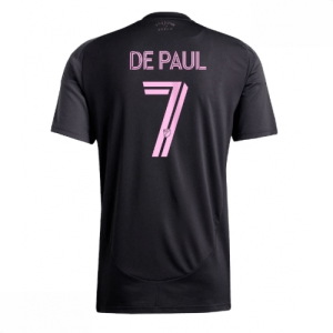 Echipament fotbal Inter Miami Rodrigo De Paul #7 Tricou Deplasare 2025-26 pentru bărbați
