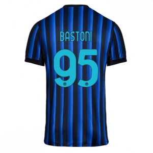 Echipament fotbal Inter Milan Alessandro Bastoni #95 Tricou Acasa 2025-26 pentru bărbați