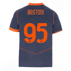 Echipament fotbal Inter Milan Alessandro Bastoni #95 Tricou Treilea 2025-26 pentru bărbați