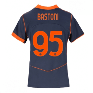 Echipament fotbal Inter Milan Alessandro Bastoni #95 Tricou Treilea 2025-26 pentru femei mânecă scurtă