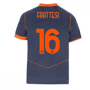 Echipament fotbal Inter Milan Davide Frattesi #16 Tricou Treilea 2025-26 pentru bărbați