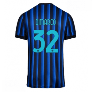 Echipament fotbal Inter Milan Federico Dimarco #32 Tricou Acasa 2025-26 pentru bărbați