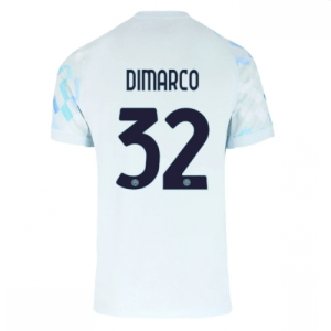 Echipament fotbal Inter Milan Federico Dimarco #32 Tricou Deplasare 2025-26 pentru bărbați