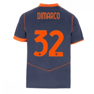 Echipament fotbal Inter Milan Federico Dimarco #32 Tricou Treilea 2025-26 pentru bărbați