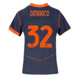 Echipament fotbal Inter Milan Federico Dimarco #32 Tricou Treilea 2025-26 pentru femei mânecă scurtă