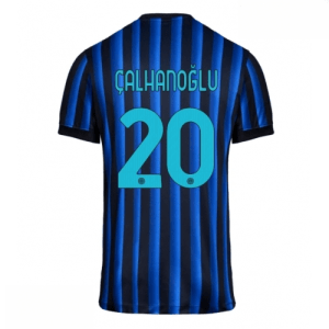 Echipament fotbal Inter Milan Hakan Calhanoglu #20 Tricou Acasa 2025-26 pentru bărbați