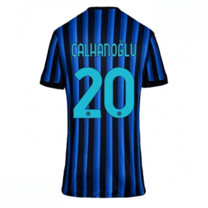 Echipament fotbal Inter Milan Hakan Calhanoglu #20 Tricou Acasa 2025-26 pentru femei mânecă scurtă