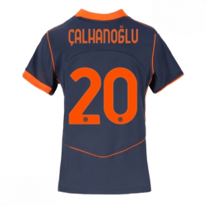 Echipament fotbal Inter Milan Hakan Calhanoglu #20 Tricou Treilea 2025-26 pentru femei mânecă scurtă