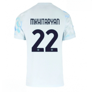 Echipament fotbal Inter Milan Henrikh Mkhitaryan #22 Tricou Deplasare 2025-26 pentru bărbați