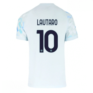 Echipament fotbal Inter Milan Lautaro Martinez #10 Tricou Deplasare 2025-26 pentru bărbați
