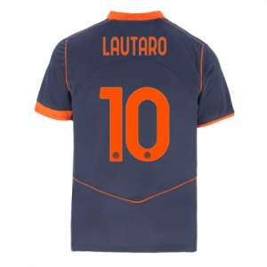 Echipament fotbal Inter Milan Lautaro Martinez #10 Tricou Treilea 2025-26 pentru bărbați