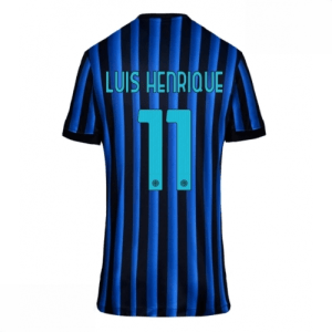 Echipament fotbal Inter Milan Luis Henrique #11 Tricou Acasa 2025-26 pentru femei mânecă scurtă