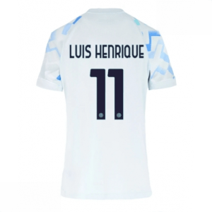 Echipament fotbal Inter Milan Luis Henrique #11 Tricou Deplasare 2025-26 pentru femei mânecă scurtă