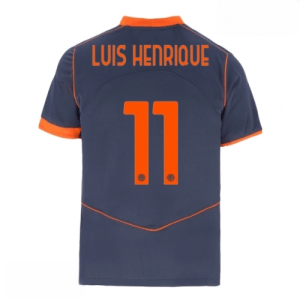 Echipament fotbal Inter Milan Luis Henrique #11 Tricou Treilea 2025-26 pentru bărbați