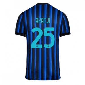 Echipament fotbal Inter Milan Manuel Akanji #25 Tricou Acasa 2025-26 pentru bărbați