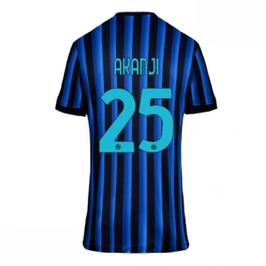 Echipament fotbal Inter Milan Manuel Akanji #25 Tricou Acasa 2025-26 pentru femei mânecă scurtă