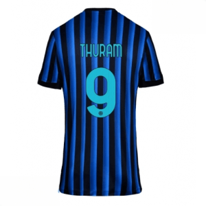 Echipament fotbal Inter Milan Marcus Thuram #9 Tricou Acasa 2025-26 pentru femei mânecă scurtă
