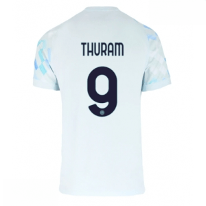 Echipament fotbal Inter Milan Marcus Thuram #9 Tricou Deplasare 2025-26 pentru bărbați