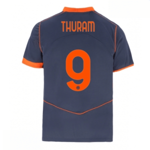 Echipament fotbal Inter Milan Marcus Thuram #9 Tricou Treilea 2025-26 pentru bărbați