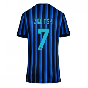 Echipament fotbal Inter Milan Piotr Zielinski #7 Tricou Acasa 2025-26 pentru femei mânecă scurtă