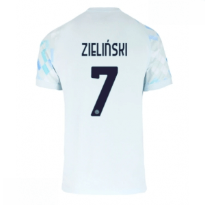 Echipament fotbal Inter Milan Piotr Zielinski #7 Tricou Deplasare 2025-26 pentru bărbați