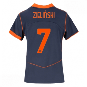 Echipament fotbal Inter Milan Piotr Zielinski #7 Tricou Treilea 2025-26 pentru femei mânecă scurtă