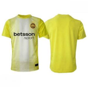 Echipament fotbal Inter Milan Portar Tricou Deplasare 2025-26 pentru bărbați