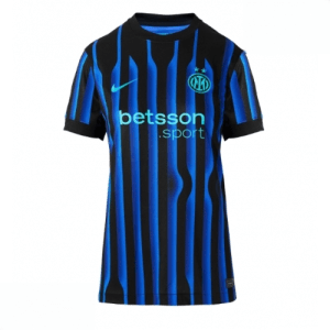 Echipament fotbal Inter Milan Tricou Acasa 2025-26 pentru femei mânecă scurtă