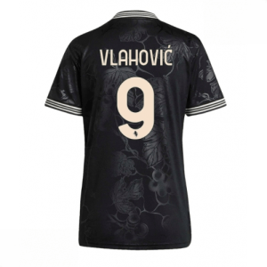Echipament fotbal Juventus Dusan Vlahovic #9 Tricou Treilea 2025-26 pentru femei mânecă scurtă