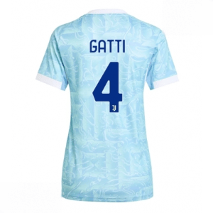 Echipament fotbal Juventus Federico Gatti #4 Tricou Deplasare 2025-26 pentru femei mânecă scurtă