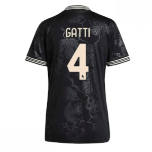 Echipament fotbal Juventus Federico Gatti #4 Tricou Treilea 2025-26 pentru femei mânecă scurtă