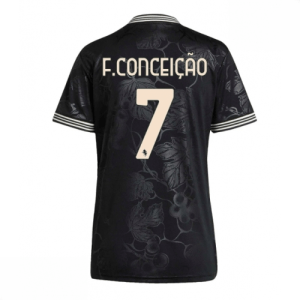 Echipament fotbal Juventus Francisco Conceicao #7 Tricou Treilea 2025-26 pentru femei mânecă scurtă
