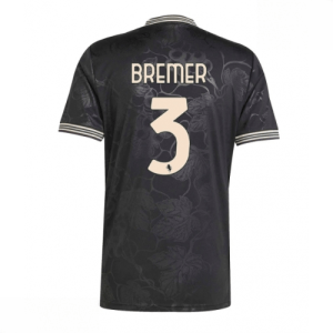 Echipament fotbal Juventus Gleison Bremer #3 Tricou Treilea 2025-26 pentru bărbați