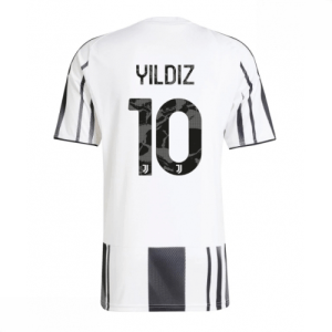 Echipament fotbal Juventus Kenan Yildiz #10 Tricou Acasa 2025-26 pentru bărbați