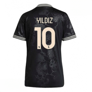 Echipament fotbal Juventus Kenan Yildiz #10 Tricou Treilea 2025-26 pentru femei mânecă scurtă