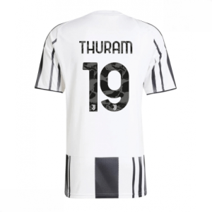 Echipament fotbal Juventus Khephren Thuram #19 Tricou Acasa 2025-26 pentru bărbați