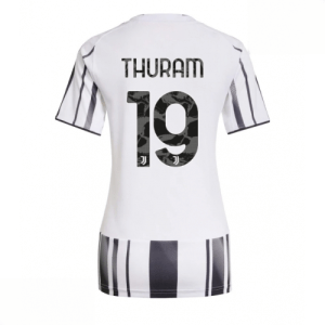 Echipament fotbal Juventus Khephren Thuram #19 Tricou Acasa 2025-26 pentru femei mânecă scurtă