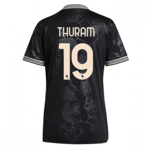 Echipament fotbal Juventus Khephren Thuram #19 Tricou Treilea 2025-26 pentru femei mânecă scurtă