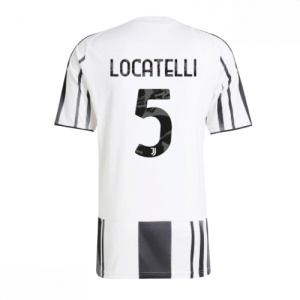 Echipament fotbal Juventus Manuel Locatelli #5 Tricou Acasa 2025-26 pentru bărbați