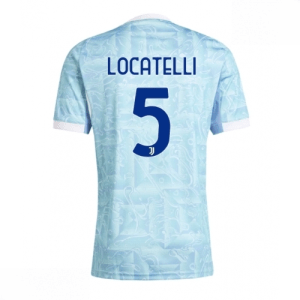 Echipament fotbal Juventus Manuel Locatelli #5 Tricou Deplasare 2025-26 pentru bărbați