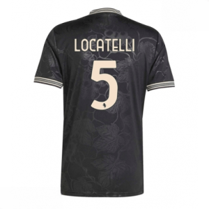 Echipament fotbal Juventus Manuel Locatelli #5 Tricou Treilea 2025-26 pentru bărbați