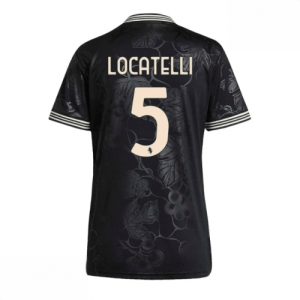 Echipament fotbal Juventus Manuel Locatelli #5 Tricou Treilea 2025-26 pentru femei mânecă scurtă