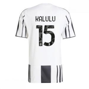 Echipament fotbal Juventus Pierre Kalulu #15 Tricou Acasa 2025-26 pentru bărbați