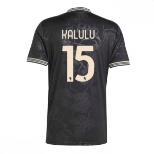 Echipament fotbal Juventus Pierre Kalulu #15 Tricou Treilea 2025-26 pentru bărbați