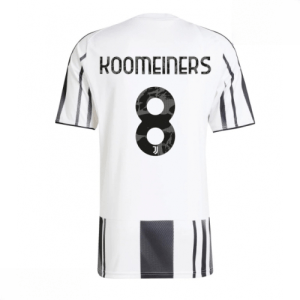 Echipament fotbal Juventus Teun Koopmeiners #8 Tricou Acasa 2025-26 pentru bărbați