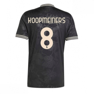 Echipament fotbal Juventus Teun Koopmeiners #8 Tricou Treilea 2025-26 pentru bărbați