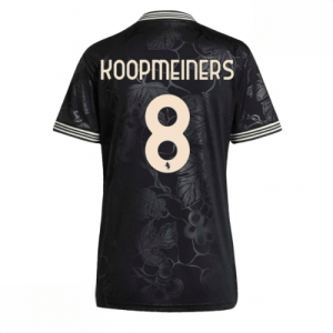 Echipament fotbal Juventus Teun Koopmeiners #8 Tricou Treilea 2025-26 pentru femei mânecă scurtă