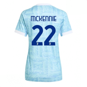 Echipament fotbal Juventus Weston McKennie #22 Tricou Deplasare 2025-26 pentru femei mânecă scurtă