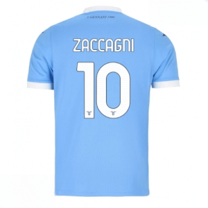 Echipament fotbal Lazio Mattia Zaccagni #10 Tricou Acasa 2025-26 pentru bărbați